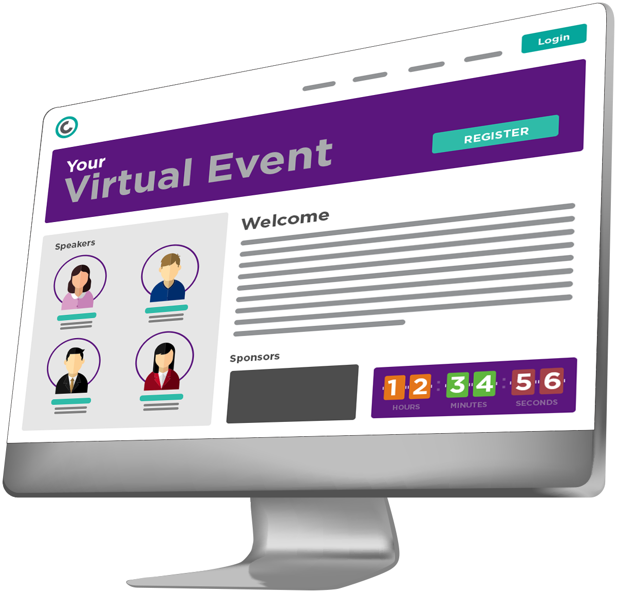 Virtual Conference Website Portal